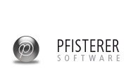 Logo Pfisterer Software